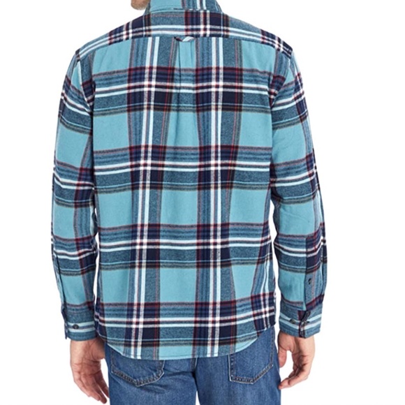 Eddie Bauer Bristol Flannel Shirt Lightstream NWT - Picture 2 of 4